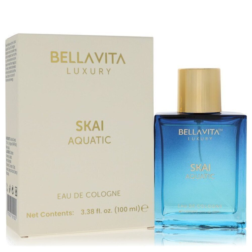 Bellavita Luxury Skai Aquatic by Bellavita Eau De Cologne Spray 3.38 oz